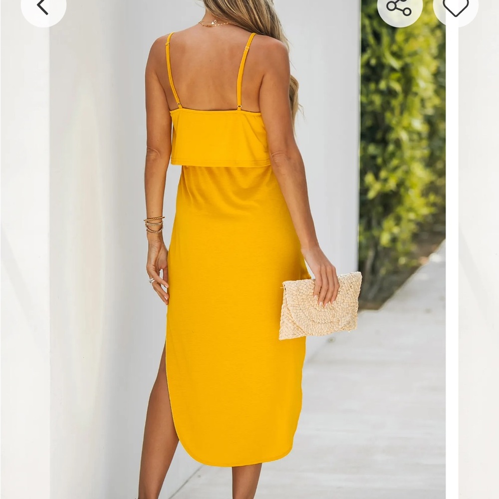 Yellow dress